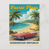Dominican Republic: 1960s Travel ポストカード (正面)