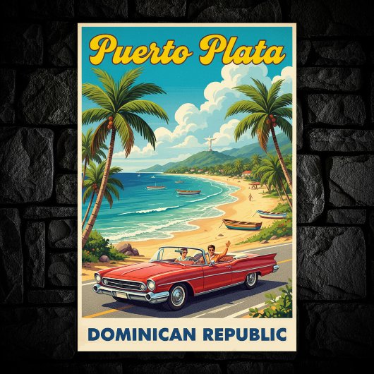 Dominican Republic: 1960s Travel Poster Collection ポスター