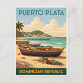 Dominican Republic: 1960s Travel Poster Collection ポストカード (正面)
