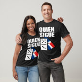Dominican Republic Dominoes Quien Sigue Tシャツ (ユニセックス)
