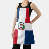 Dominican Republic flag All-Over Print Apron エプロン (インサイチュ)