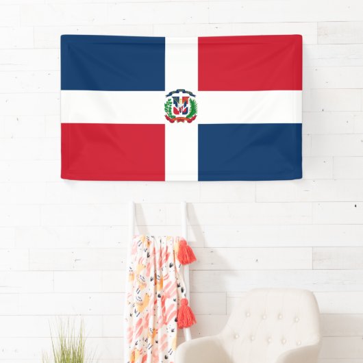 Dominican Republic flag Banner 横断幕 (インサイチュ)