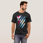 Dominican Republic Flag Guatemala Grown Country St Tシャツ (正面フル)