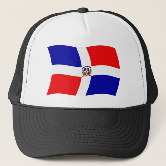 Dominican Republic Flag Hat キャップ (正面)