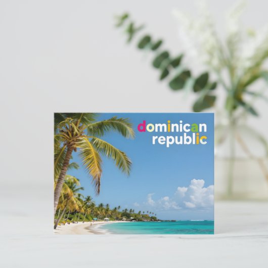 Dominican republic memory ポストカード (スタンド正面)