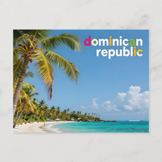 Dominican republic memory ポストカード (正面)