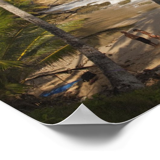 Dominican Republic, North Coast, Abreu, Playa 3 ポスター (角)