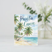 Dominican Republic Punta Cana Beach ポストカード (スタンド正面)