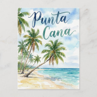 Dominican Republic Punta Cana Beach ポストカード