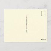 Dominican Republic Vintage Map Postcard ポストカード (裏面)