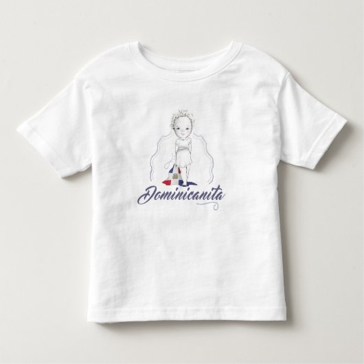 Dominicanitaの服II トドラーTシャツ (正面)