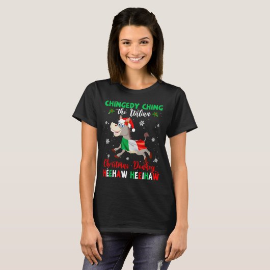 Dominick The Christmas Italian Chris  Tシャツ (正面フル)