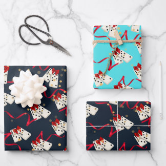 Dominoラッピングシート – 組み合わせ ラッピングペーパーシート