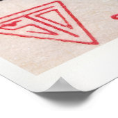 Domino - Matchbox Print - Aesthetic Wall Art ポスター (角)