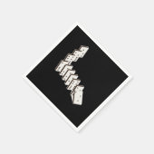 Dominoes Dominoe Game Game Night スタンダードカクテルナプキン (角)