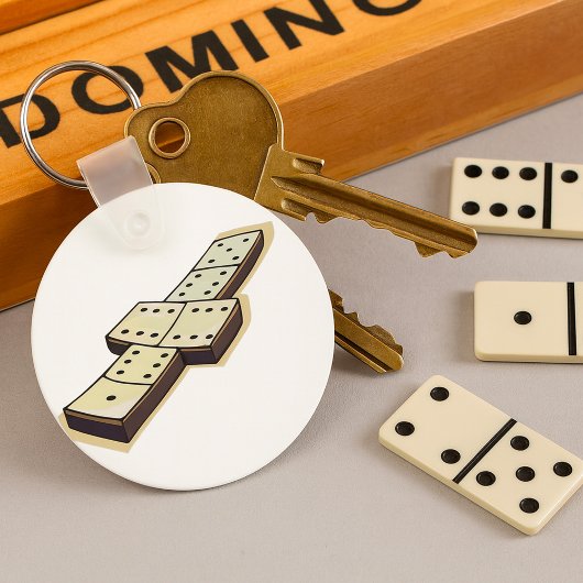 Dominos Game Keychain キーホルダー