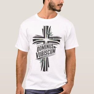 Dominus Vobiscum – 聖キリスト賛美教徒 Tシャツ