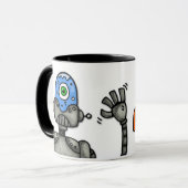 domoのarigatoのマグ マグカップ (正面左)