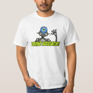 domoのarigato (roboto氏) tシャツ