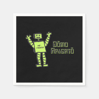 Domo Arigato Mr Roboto スタンダードカクテルナプキン