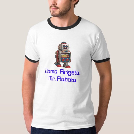 Domo Arigato、Mr.Roboto Tシャツ (正面)