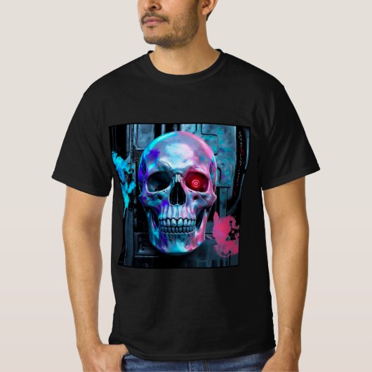 Domo arigato Schädel Tシャツ (正面)