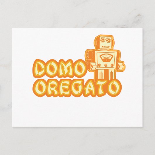domo_oregato ポストカード (正面)