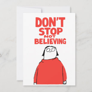 Don ストップ Not 信じ's – 不器用な勇気付けられる カード