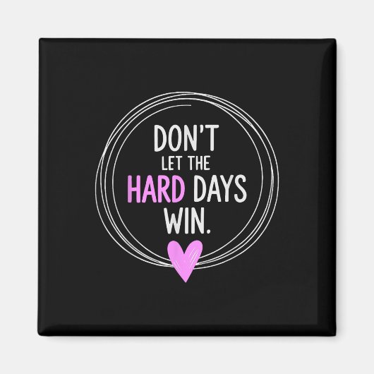 Don't懸命日がインスピレーションMentalを獲得 マグネット (正面)