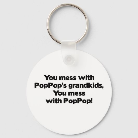 Don't PopPop's Grandkids キーホルダー (正面)