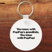 Don't PopPop's Grandkids キーホルダー (正面)