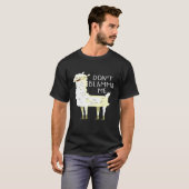 Don Blamma私ラマを責める Tシャツ (正面フル)