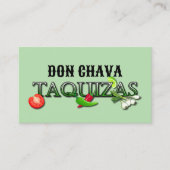 Don Chava Taquizas 名刺 (正面)