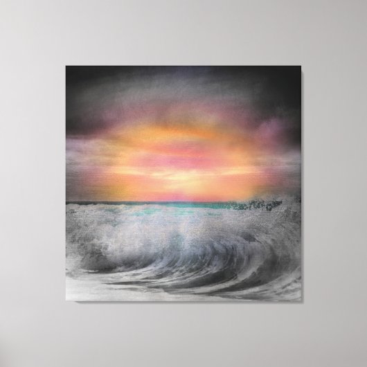 Don DePaolaによるボデガ湾の夜落 キャンバスプリント (正面)