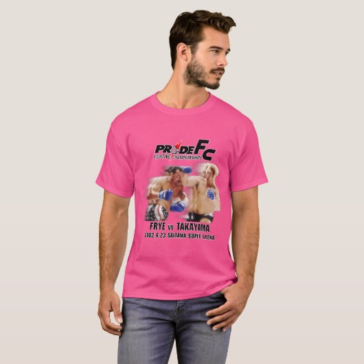 Don Frye Vs. Yoshihiro Takayama -プライドFc Commemo Tシャツ (正面フル)
