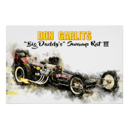 Don Garlits Swamp Rat 3 ポスター