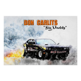 Don Garlits Swamp Rat XXXVI ポスター