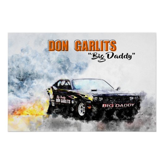Don Garlits Swamp Rat XXXVI ポスター (正面)