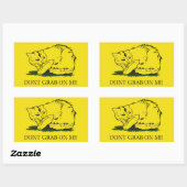 Don Grab on Meステッカー 長方形シール (シート)