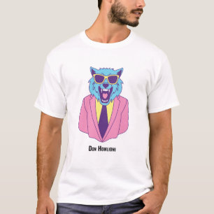 Don Howlioni – ピンクのスーツを着た人狼 Tシャツ