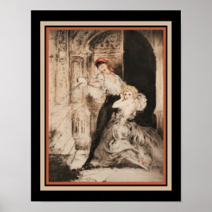 "Don Juan" 1928 Louis Icart ポスター