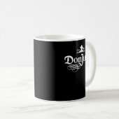 Don Julio 1942ホワイトロゴクラシックTシャツ コーヒーマグカップ (正面右)
