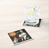 Don Lupo Canino "New Year" スクエアペーパーコースター (インサイチュ)