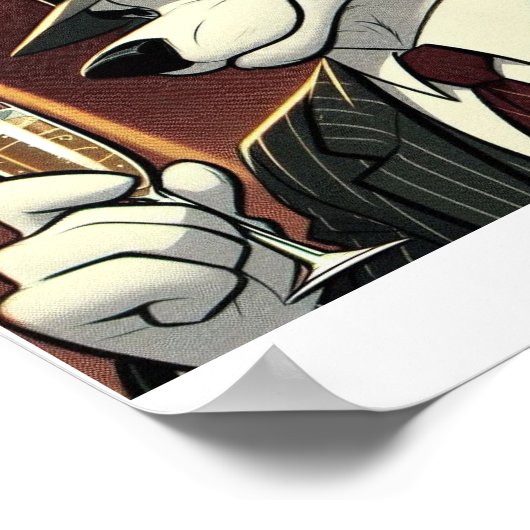 Don Lupo Canino "New Year" ポスター (角)