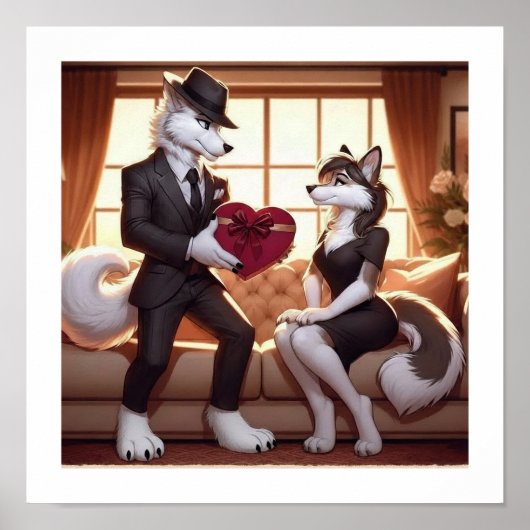 Don Lupo Canino "Valentines" ポスター (正面)