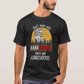 Don Messful With Nanasaurus Jurassskit D Tシャツ (正面)