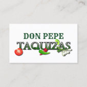 Don Pepe Taquizas 名刺 (正面)