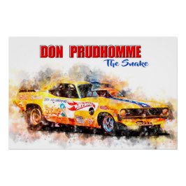 Don Prudhomme The Snake ポスター