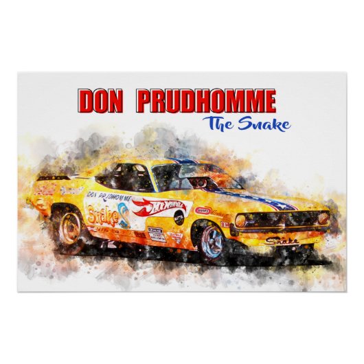 Don Prudhomme The Snake ポスター (正面)