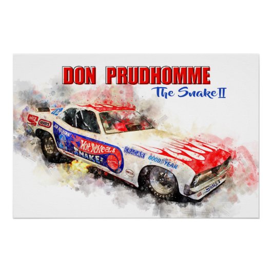 Don Prudhomme The Snake 2 ポスター (正面)